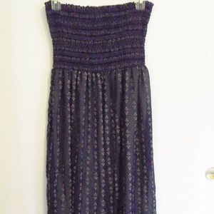 Vintage WayF strapless dress. Size M (#EV272)